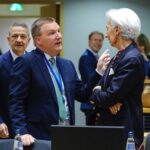 Christine Lagarde Instagram - It was good to be in Brussels for the #Eurogroup. We took stock of how the digital euro project is advancing and discussed the international role of the euro, based on the @europeancentralbank ’s recent report. We also welcomed new finance ministers from Finland and Greece.