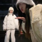 Christine Lo Instagram - 只有這個人能每天讓我強迫營業了 ❄️❄️❄️ #dancewith77 #琦俐蹲下