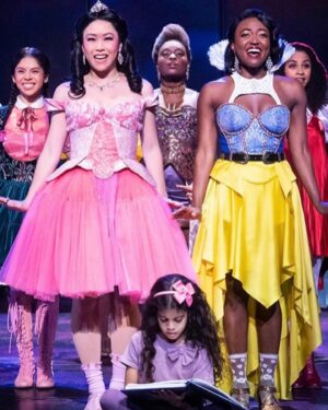 Christy Altomare Instagram - @onemoretimebway was awesome.  I am going to get all of my friends to go… wanna go with me? it is HILARIOUS- the choreo is insane! - the @britneyspears songs are perfectly placed in the story.  It is a rock concert!! And it also celebrates all the princesses we loveeee ! It is about female empowerment … it is a party … it is mesmerizing … it is fluff but then I cried at the end because somehow it is not fluff and It taps into the new world we are building and the stories we want to tell… if you can catch it … go see it.  It was a great night of theater! Also, the actors SLAYED - congrats to all! ♥️ ♥️ ♥️ @justinguarini @ryannreds @tesssoltau @brigaheelan @huntercarnold