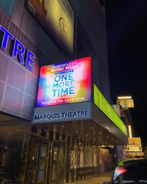 Christy Altomare Instagram - @onemoretimebway was awesome.  I am going to get all of my friends to go… wanna go with me? it is HILARIOUS- the choreo is insane! - the @britneyspears songs are perfectly placed in the story.  It is a rock concert!! And it also celebrates all the princesses we loveeee ! It is about female empowerment … it is a party … it is mesmerizing … it is fluff but then I cried at the end because somehow it is not fluff and It taps into the new world we are building and the stories we want to tell… if you can catch it … go see it.  It was a great night of theater! Also, the actors SLAYED - congrats to all! ♥️ ♥️ ♥️ @justinguarini @ryannreds @tesssoltau @brigaheelan @huntercarnold