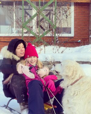 Chulpan Khamatova Instagram - Долгожданные каникулы с семьёй !