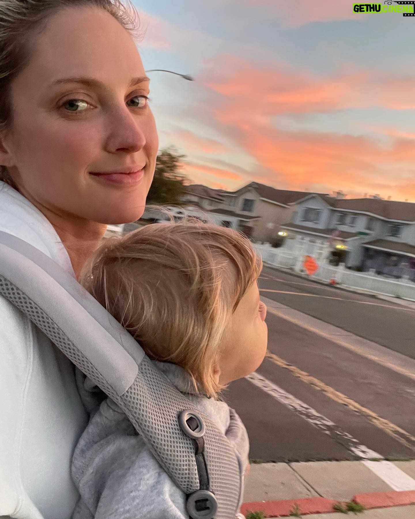 Ciara Hanna - 5.5K Likes - Sunset walks with Bink 💙👩👦