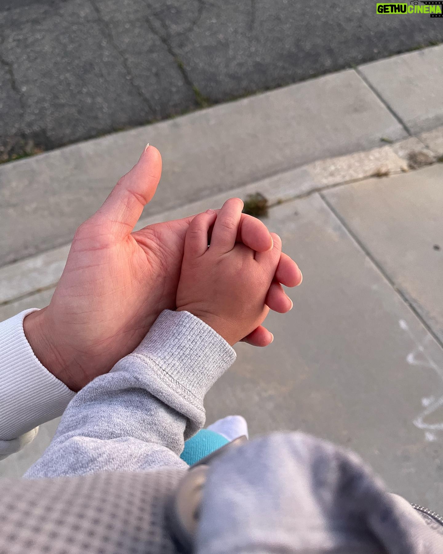 Ciara Hanna - 5.5K Likes - Sunset walks with Bink 💙👩👦