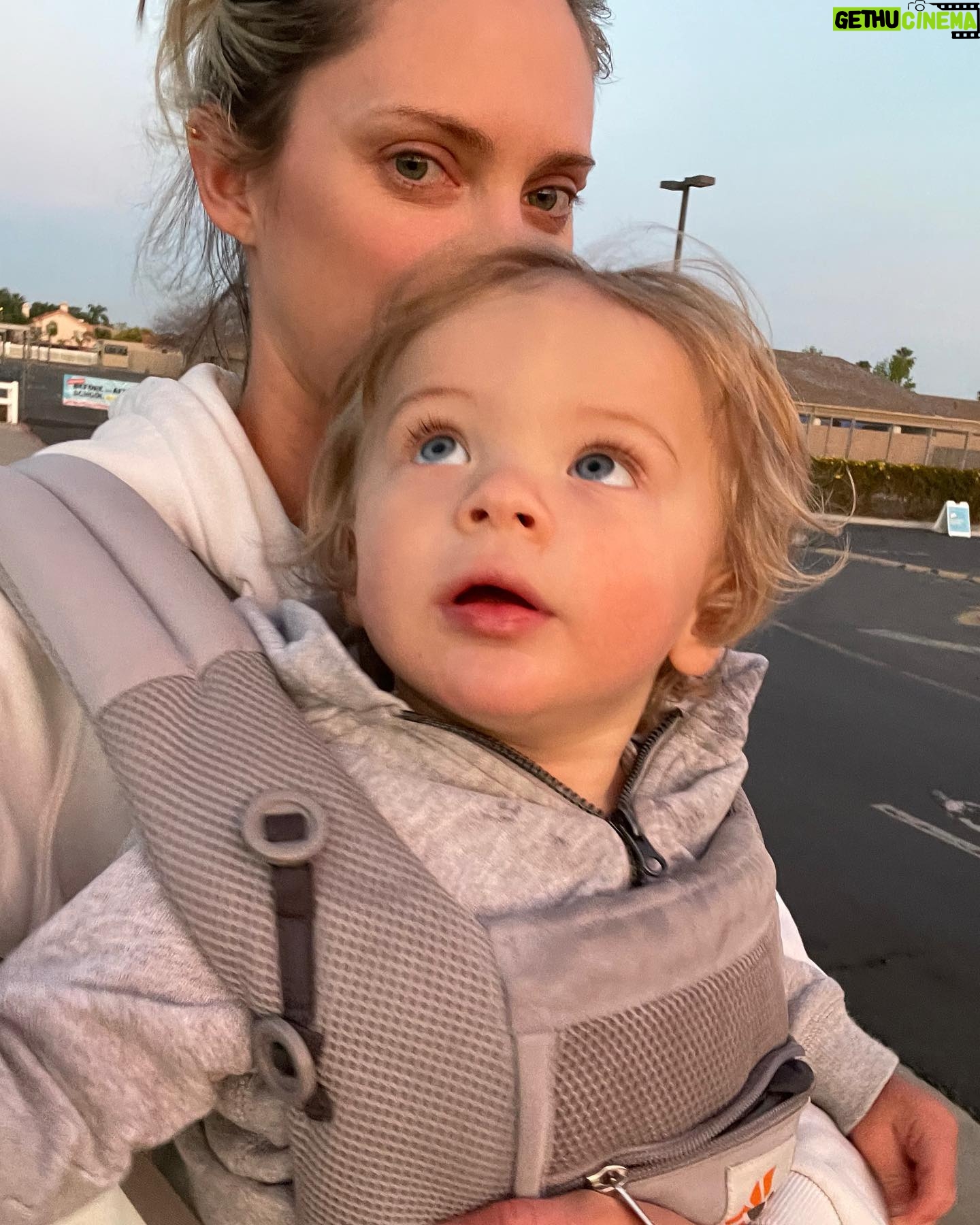 Ciara Hanna - 5.5K Likes - Sunset walks with Bink 💙👩👦