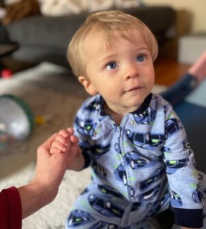 Ciara Hanna Instagram - A little late but our Canyon is 10 months!!!! 
He wouldn’t stay still for the blanket picture hahah SO YOU GET RANDOM PHOTOS OF CANYON FROM THE PAST MONTH! LOVE YOU BINKY