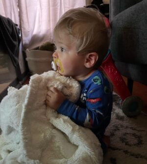 Ciara Hanna Instagram - A little late but our Canyon is 10 months!!!! 
He wouldn’t stay still for the blanket picture hahah SO YOU GET RANDOM PHOTOS OF CANYON FROM THE PAST MONTH! LOVE YOU BINKY