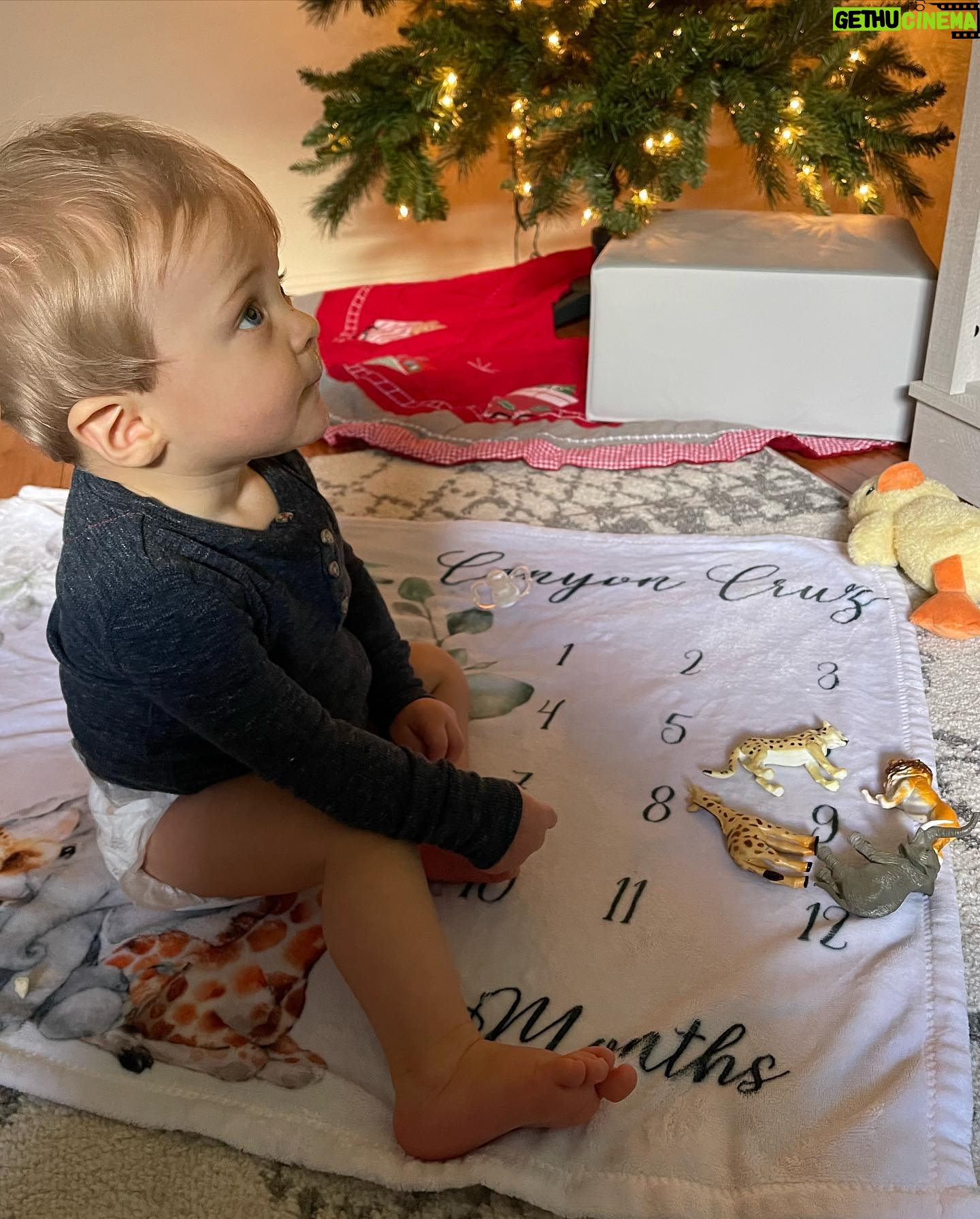 Ciara Hanna - 4.6K Likes - 9 MONTHS IN AND NOW 9 MONTHS OUT 👊🏻!!!
Happy 9 months to our little Canyon Cruz.
He has 2 bottom teeth now, saying mamamamama and dadadada but has no idea what they mean hahah.
OUR LITTLE MONKEY IS SUPER ACTIVE AND NEVER STOPS MOVING 🏃🏼.
Stubborn, curious and looooooooooves Blues Clues more than anything.
I love you binky tink 💙