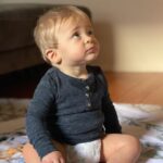Ciara Hanna Instagram - 9 MONTHS IN AND NOW 9 MONTHS OUT 👊🏻!!! Happy 9 months to our little Canyon Cruz. He has 2 bottom teeth now, saying mamamamama and dadadada but has no idea what they mean hahah. OUR LITTLE MONKEY IS SUPER ACTIVE AND NEVER STOPS MOVING 🏃🏼. Stubborn, curious and looooooooooves Blues Clues more than anything. I love you binky tink 💙