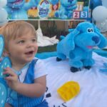 Ciara Hanna Instagram - Canyon Cruz Pino is a big ol silly 1 year old!!! 💙💙💙💙💙 I can’t believe it has been an entire year since this little guy has entered the world. He has changed so many life’s more than he’ll ever know. He says “dada” and “mama”, constantly laughing, has about 5 1/2 teeth, and he just started clapping(my personal favorite) . We love you so much Binky 🥺 Can’t believe you’re one!!!!! 💙💙💙 Now time to celebrate… Blues Clues style