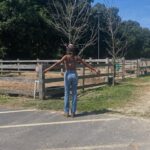 Ciara Miller Instagram - I’m a cozy ass animal lovin muhfuckin farm girl 🐴 🛌 👸🏾