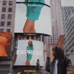 Ciara Miller Instagram – your two favorite ex’s are in Times Square for the next few months 💋