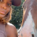 Ciara Miller Instagram - I’m a cozy ass animal lovin muhfuckin farm girl 🐴 🛌 👸🏾