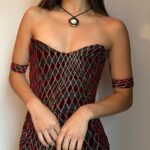 Ciara Riley Wilson Instagram - best way 2 spend tues night celebrating so many killer API!!!! thank u @capeusa vintage dress up-cycled by me makeup: @robertti