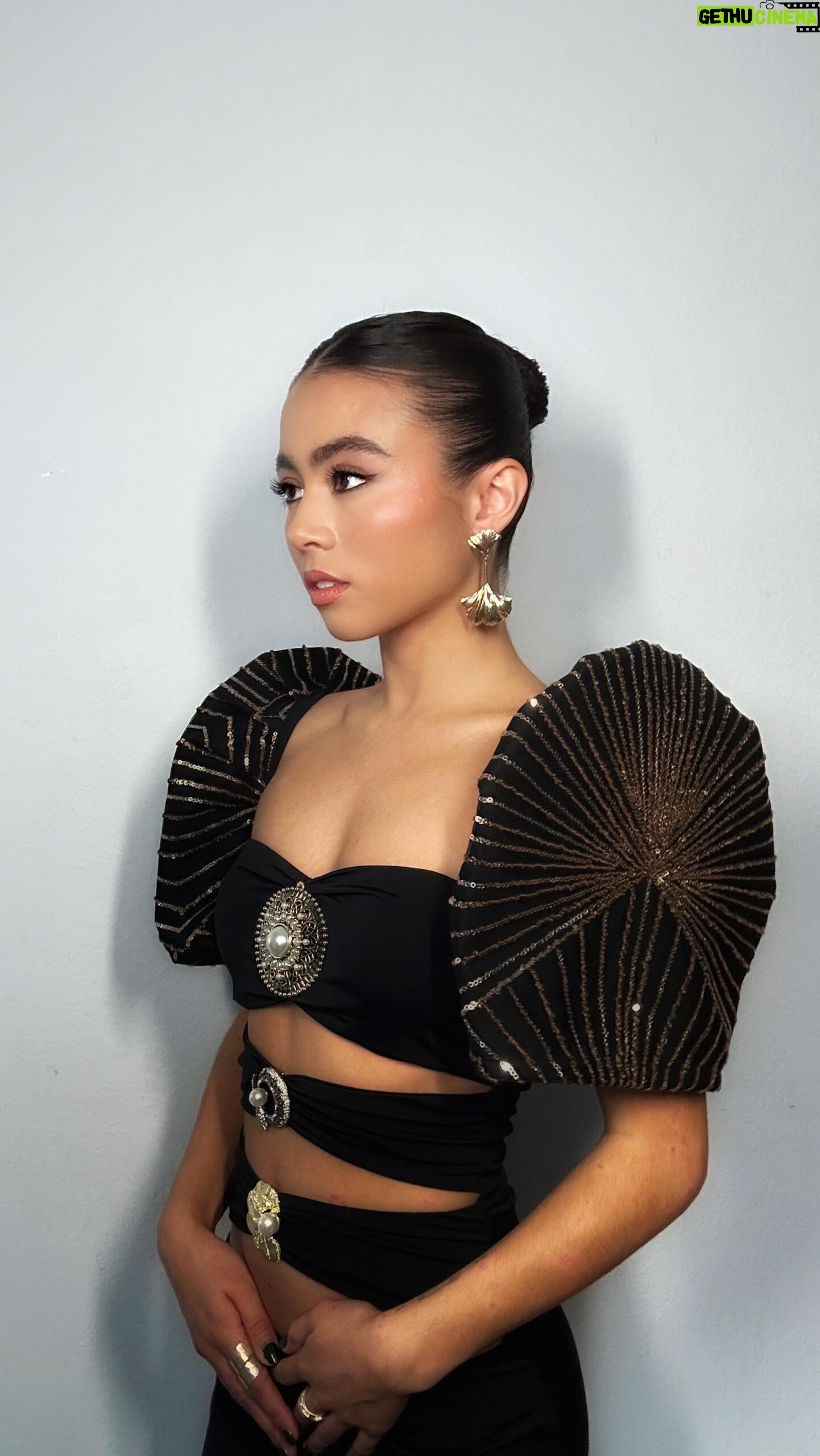 Ciara Riley Wilson Instagram - behind the scenes of the design process for my take on traditional Filipina Terno 🇵ðŸ‡
