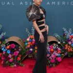 Ciara Riley Wilson Instagram - @unforgettablegala a big beautiful room where we not only feel like we belong…but we’re so celebrated!! feeling inspired - thank you @character.media traditional filipina terno sleeves designed and handmade by me! 🇵🇭 makeup: @kendalfedail hair: @hairbybradleyleake