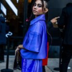 Ciara Riley Wilson Instagram - baby designer’s first new york fashion week ! my scalp is raw from hair gel but my heart is full of ✨inspiration🪡 #nyfw