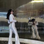 Ciara Riley Wilson Instagram - a little bts on how i designed this outfit for the freeridge premiere out of disposable film strips of pics from our cast wrap party :) thank u 4 streaming freeridge this week, if ya haven’t seen it yet, go do it now 👀🔮😈