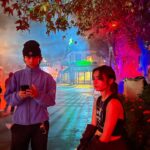 Ciara Riley Wilson Instagram - fear does not exist in my world but ngl horror nights did a damn good job trying to make it come back @horrornights #universalhhn