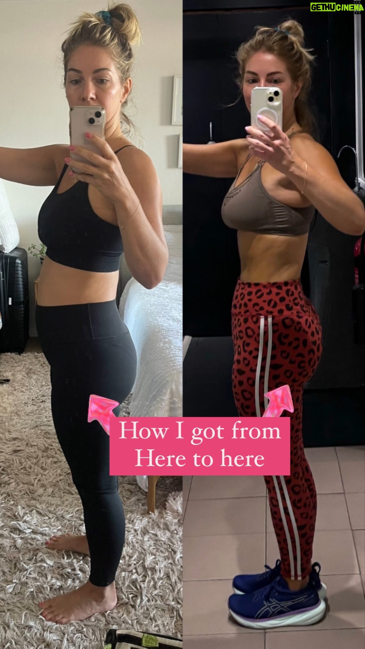 Cici Coleman Instagram - How did I get from here to here? Since the beginning of April, I cut out sugar and replaced it with natural alternatives. I ensured I did a minimum of 10,000 steps per day and committed to four heavy weight training sessions a week. I haven’t counted calories; instead, I’ve been mindful of what I eat, focusing on protein. I’ve done Weekly measurements and weigh-ins since April which have been my biggest motivation to keep going. If you would like some support in getting to you health and fitness goals, I would love to help you. It doesn’t need to be complicated and I can accommodate pretty much any lifestyle. If you’d like to chat about this and learn a bit more about what I do, hit the link in my bio ☺️🌟 @cici_onlinecoaching