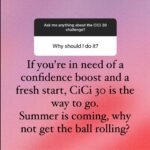 Cici Coleman Instagram - What is the CICI 30 Challenge? 💫💫