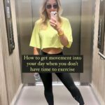 Cici Coleman Instagram - Here’s a slice of cringe and cheese to show you the easiest way to get exercise into your day when you don’t have an hour to spend in the gym. @cici_onlinecoaching