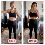 Cici Coleman Instagram - Day 1 vs Day 28 of my take of the Hard 75, I’m just 2 days away from the finish line. 🥳 This challenge has been the ultimate kickstart for healthier habits; here’s what I’ve noticed: - Happier - More energy - Weight loss - Clearer skin - Improved focus - Better dating experiences - Better sleep - Stronger at the gym - More productive - No more afternoon naps This challenge has been so transformative that I’m creating my own version for you all to try. Drop me a DM for more info! @cici_onlinecoaching