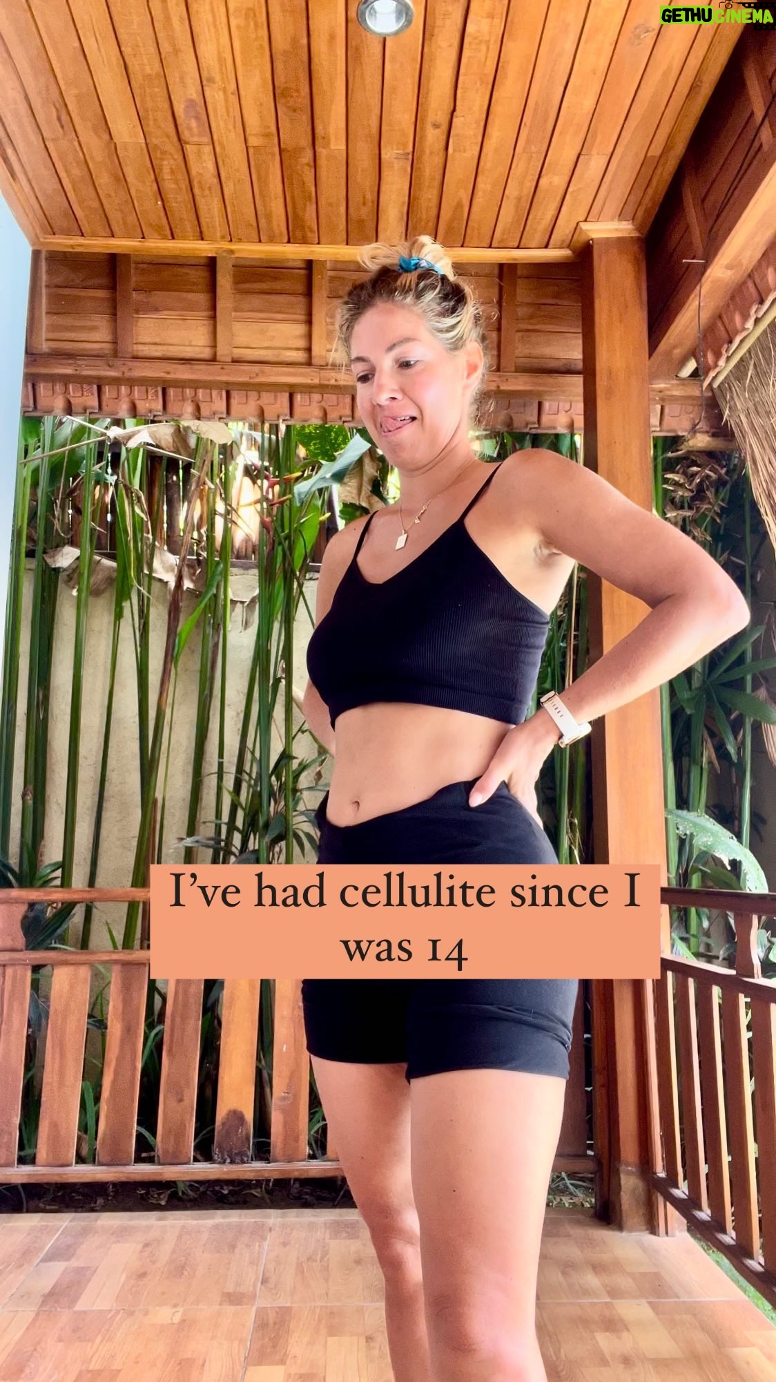 Cici Coleman Instagram - We’re told it’s rude to judge people because we don’t know their story. We don’t know what they are battling, how far they have already come, or what struggles they went through to get to where they are today. So, how is it fair that this cat gets away with it? I come across some right twats on the Internet, but their comments seem to just go over my head, but this cat judging me every single day, even after I’ve fed him, is brutal. Let’s try and normalise cellulite people because I see half-naked bodies over here every day, and I can tell you that everyone has it. I train 5 times per week, and I eat a healthy diet. Yes, my steps have been shocking in Bali, but generally, I’m good, yet I still have it. Don’t let your body stop you from enjoying life. I wasted so much of my 20s not going to certain occasions because I was so body-conscious. Things that I have found that have helped are: -Weight training -Greens and Omega 3,6,9 in my diet -Massage