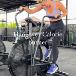 Cici Coleman Instagram - Some of best work is done on a hangover 🤷🏼‍♀️. Woke up not.in.the.mood but my cardio has been suffering here so I knew I had to get sh!t done. Turned out to be one of my best workouts this week. If you fancy a challenge, try this: Part 1 -15 mins of skipping to warm up Assault bike- 3O secs on, 10 sec rest repeat x 4 1 min rest Skierg 30 on, 10 off x 4 1 min rest Rower 30 on, 10 off x 4 2 mins rest —————————————————————— Part 2 Sledge x 2 lengths Weighted squat x 10 50 skips Repeat x 4 no rest 👀 You are welcome @cici_onlinecoaching