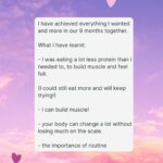 Cici Coleman Instagram - 💫🔥💫🔥 This clients goal was to feel more confident in her body become strong, find a routine that suited her and get a better understanding of how much food and what types of food she should be eating to get the best from her day. Incredible results 👏🏼👏🏼👏🏼👏🏼. She dropped a mega 4.7kg The last slide in her weight loss graph which just shows (as she already said) that just because the scales don’t move, it doesn’t mean you aren’t losing weight. If you are interested in having some coaching with me, hit the link in my bio x @cici_onlinecoaching 💫