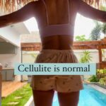 Cici Coleman Instagram - I was trying to do a video on normalising cellulite; however, the cat decided to judge me on my dancing, and then I felt self-conscious, so I cut it short 🤣 Even if cats judge, the message remains: cellulite is normal. I train 4-5 times per week, and I eat well, and I still have it. It’s normal people. Don’t compare yourself to Instagram-filtered pictures. They aren’t reality. @cici_onlinecoaching