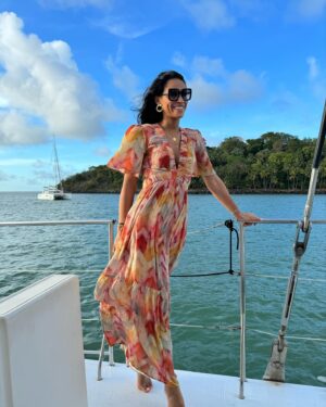 Cindy Fabre Instagram - 🇬🇫 Découvrir La Guyane, une région française au cœur de l’Amérique du Sud, méconnue pour beaucoup, elle regorge de trésors!
Encore quelques jours à profiter…

📸 @sipa.press/ @laurent_vu/ @bendecoin 
@sipa.press @ctdeguyane @aircaraibes @missfranceoff @jaiio_officiel @bashparis @rouchette_fr @claudiepierlot @celine @centrespatialguyanais @campcariacou