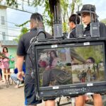 Cindy Diễm Mii Instagram - Quày quay quay quay 🎬🎬 Đợi xem phim mới nha cả nhà ơii 🤗🫶🏻 #HANI #NGHENOITIENG