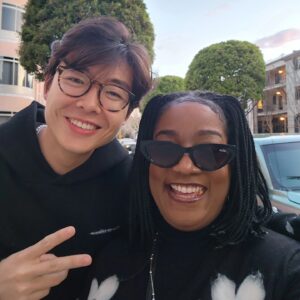 Cirie Fields Instagram - Fun times in Beverly Hills with these guys!! 🥰😊Thank you, @paramountplus @universalpictures