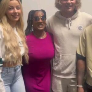 Cirie Fields Instagram - Reunited.. So Much FUN yesterday 🥰😍Thank you for having  us @boldandbeautifulcbs!!!!!🫶🏾