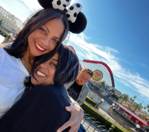 Cisely Saldaña Instagram - Never ever EVER too old!!!
#missingourthird @zoesaldana 
#ourhappyplace