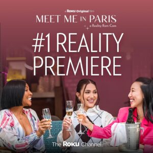Cisely Saldaña Instagram - Merci for making Meet Me In Paris the #1 reality premiere in the history of @therokuchannel 😮 
#MeetMeInParis
Team @cinestar does it again with our Roku fam.