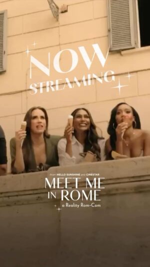Cisely Saldaña Instagram - A romcom set in Italy, but make it reality. Grab your cozy clothes and your Chianti: Meet Me in Rome is now streaming @therokuchannel 

@cinestar @hellosunshine