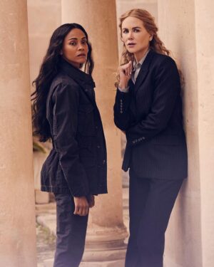 Cisely Saldaña Instagram - @vanityfair 
First Look: @zoesaldana @nicolekidman and @laysladeo are undercover agents in Taylor Sheridan's new espionage thriller 'Special Ops: Lioness.’ 

The newest saga in the Sheridan-verse highlights three tiers of women running a CIA sting that trains and dispatches operatives. “There’s power in having a female identity,” Kidman says. “They have access in a different way than a lot of men who are working undercover do.”

Read more about the ‘Yellowstone’ creator’s upcoming series, which is set to debut on Paramount  this summer.

Photos courtesy of @paramountplus