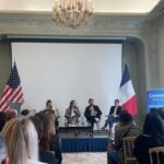 Clémence Botino Instagram - Made it to the @usembassyfrance (again) 😍🇺🇸