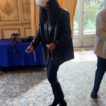 Clémence Botino Instagram - Made it to the @usembassyfrance (again) 😍🇺🇸