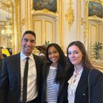 Clémence Botino Instagram - Made it to the @usembassyfrance (again) 😍🇺🇸