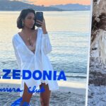Clémence Botino Instagram - Thanks @calzedonia for having me 🤍 Invitation/Publicité