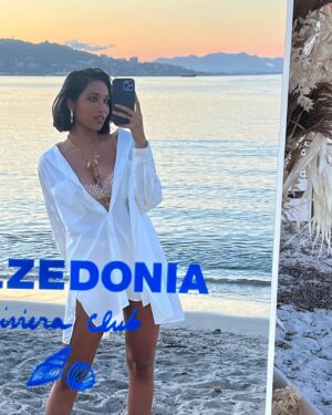 Clémence Botino Instagram - Thanks @calzedonia for having me 🤍

Invitation/Publicité