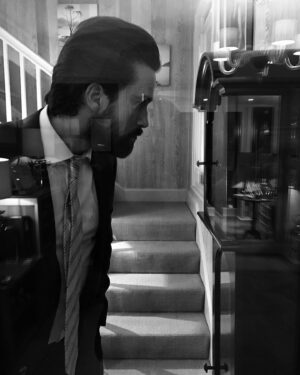 Claire Cooper Instagram - Happiest of birthdays to my @scandalous_13 I use ‘ MY’ loosely he’s in an AQUARIUS you can’t claim you can only watch in awe … I do daily … so many pictures to share, so many moments made … but here’s to today … your day … the present day … your birthday… love you endlessly, proud of you constantly - you’re a true artist & I couldn’t ask for a better father to our wee clan …❤️🎉🫶🏻

BUT all that said … you’re incredibly annoying & have no nose 🫢