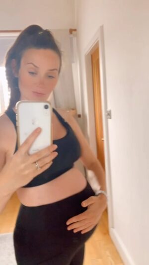 Claire Cooper Instagram - Boy or Girl? What do you reckon? 💙💗

I’m much bigger this time round & lower, but I also started to show week 3! It was crazy, my body new exactly what was happening more so than I did 🤍

32 weeks & feeling this little one in full swing, extremely active & even Ocean is amazed when he places his hand on my tummy & feels the ripples & kicks of his little sibling🤍

I’m of course suitably exhausted, first time round pregnancy it’s hard Bcos your body has never done it before & you really really feel those changes - second time round with a toddler in the mix & husband away = zero rest it’s a whole other thing! ppl keep saying you should rest - I hope you’re getting rest … mmhhh I’d love to! But cest la vie! 

Soaking all this up, the closest I’ll physically ever be to this little one growing inside of me 🤍 so so grateful 

Wearing @natalactive @mumandme_app 

#pregnancy #pregnantbelly #preggers #growingababy #32weekspregnant