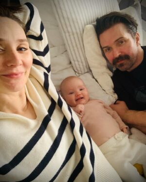 Claire Cooper Instagram - Happy Fathers Day to my twin flame 🔥… you bring absolute chaos & unpredictability… you father like no other … the children adore every part of you! I do .. 

When you’re away working … we feel the void … & when you come home we are thrown bk into the canyon of Scanlan fun, love & annoyance, did I say ANNOYANCE? 🤪🤓 

We love you dearly - a father of 3 on this glorious earth plain.

You think like no one I know … I hope Kayla, Ocean & Fiáin Luna carry that spirit & freedom always. 

We LOVE you so deeply for keeping us all so safe, loved & protected ❤️🙌❤️

#fatherhood #fathersday @scandalous_13