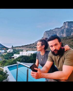 Claire Cooper Instagram - Happiest of birthdays to my @scandalous_13 I use ‘ MY’ loosely he’s in an AQUARIUS you can’t claim you can only watch in awe … I do daily … so many pictures to share, so many moments made … but here’s to today … your day … the present day … your birthday… love you endlessly, proud of you constantly - you’re a true artist & I couldn’t ask for a better father to our wee clan …❤️🎉🫶🏻

BUT all that said … you’re incredibly annoying & have no nose 🫢