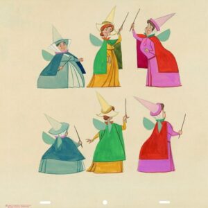 Claire Keane Instagram - Happy #100yearsofdisney ! 
This company has been a large part of my life from the very start visiting my dad on the lot when very small, to all my drawings of Cinderella and all the subsequent images that that movie inspired in me, to starting my career in the hat building. The inspiration that Walt started 100 years ago is significantly engrained in who I am as an artist and what I love the most about working in animation, the collaborative spirit and innovation. The 10 years I spent at Disney were (for a lack of a better less Disney-geek speak word) “magical” 😂 happy 100th to all my friends who’s path have been influenced by Walt’s innovation and determination 100 years ago. 

This is one of the only pics I could find of me at the studio - ironically taken 2 years after I left the studio on the day I received my 10 year plaque 🤷‍♀️. Anyway the rest of the images are a smattering of Disney stills and concept art by #Disney legends that are engrained in my soul that continue to inspire me today. #disney100