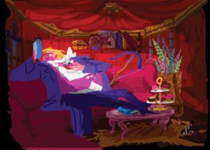 Claire Keane Instagram - Jack Horner’s tank interior explorations… yes those are baby unicorn horn arrows 😢🦄 #pussinbootsthelastwish
.
.
.
.
.
.

.
#visualdevelopment #visdevart #artist #animation #animationart #dreamworks #illustrations #artistsofinstagram #dreamworksanimation #charactersketch #conceptdesign #conceptartist #animationdesign #visualdevelopmentart #visualdevelopmentartist #visdev #visdevartist #characterart #pussinboots #illustration #conceptart #visualdevelopmentartist #characterdesign #backgroundart #backgrounddesign #propdesign #clairekeane #jackhorner #johnmulaney
