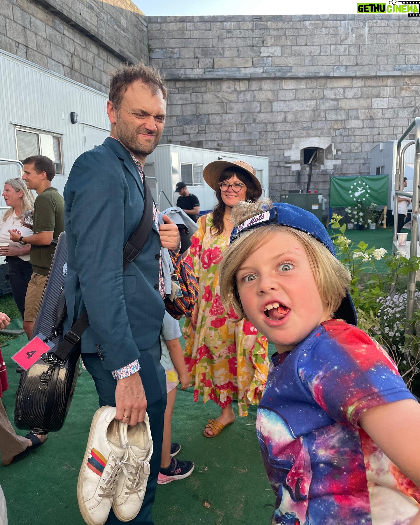 Claire Coffee Instagram - Fort Soundcheck. @newportfolkfest @nickelcreek
